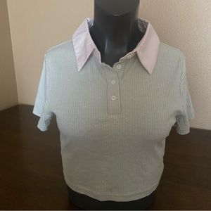 mint green top
